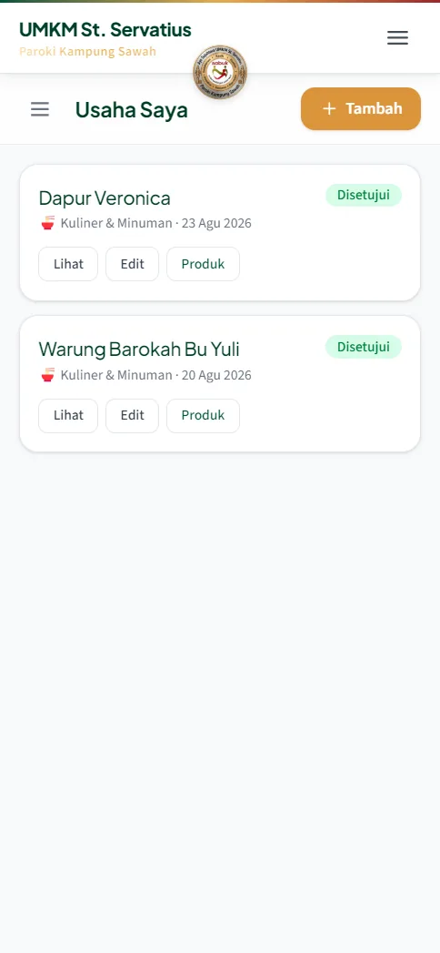 Dashboard UMKM
